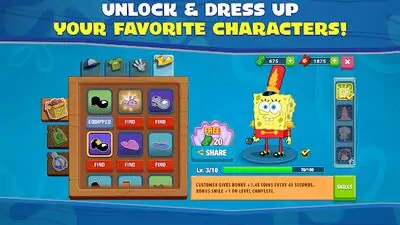 Download Hack SpongeBob: Krusty Cook-Off MOD APK? ver. 4.5.2