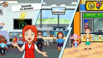 Download Hack My Town: Airport game for kids MOD APK? ver. 7.00.00