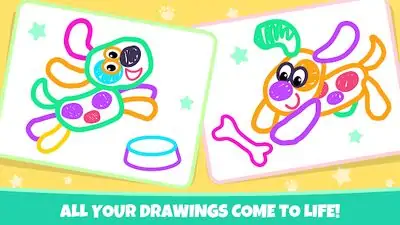 Download Hack Pets Drawing for Kids and Toddlers games Preschool MOD APK? ver. 1.2.2.7