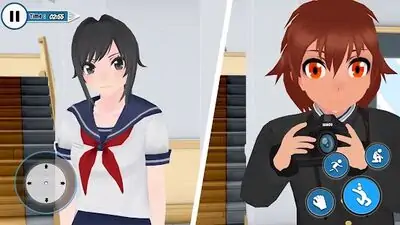 Download Hack YUMI Anime High School Girl Life 3D : Japanese Sim MOD APK? ver. 1.1