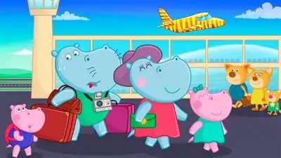 Download Hack Hippo: Airport Profession Game MOD APK? ver. 1.6.2