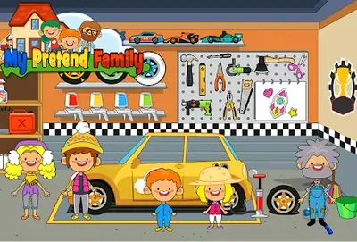 Download Hack My Pretend Home & Family Town MOD APK? ver. 3.7