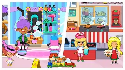 Download Hack My Pretend Home & Family Town MOD APK? ver. 3.7