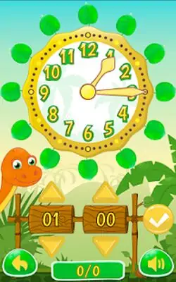 Download Hack Dino Time: free learning clock and time for kids MOD APK? ver. 1.32