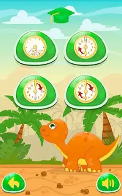 Download Hack Dino Time: free learning clock and time for kids MOD APK? ver. 1.32