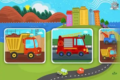 Download Hack Cars & Trucks Jigsaw Puzzle for Kids MOD APK? ver. 3.6