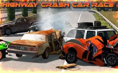 Download Hack Highway Crash Car Race MOD APK? ver. 1.6
