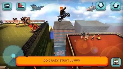 Download Hack Motorcycle Racing Craft: Moto Games & Building 3D MOD APK? ver. Varies with device