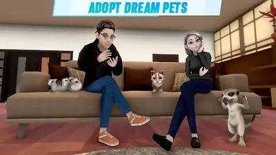 Download Hack Virtual Sim Story: 3D Dream Home & Life MOD APK? ver. 7.6