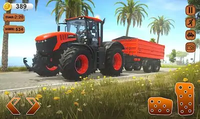 Download Hack Farmer Simulator 2021 Real Tractor Farm Sim MOD APK? ver. 1.0.2
