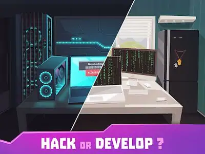 Download Hack Hacker or Dev Tycoon? Tap Sim MOD APK? ver. 2.4.2