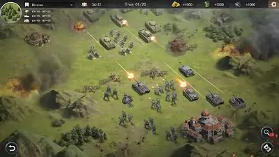 Download Hack World War 2: Strategy Games MOD APK? ver. 378