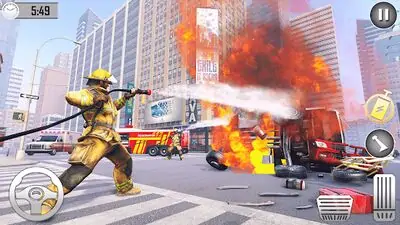 Download Hack Fire Truck: Fire Fighter Game MOD APK? ver. 1.1.1