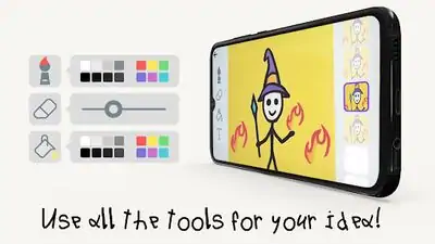 Download Hack Stickman: draw animation maker MOD APK? ver. 3.27