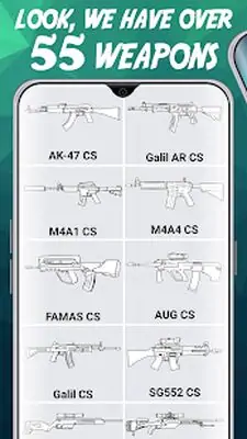 Download Hack How to draw CS:GO Weapons MOD APK? ver. 1.0.0