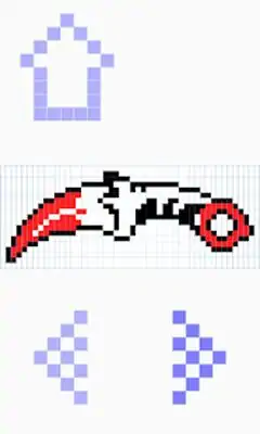 Download Hack How to draw pixel weapon drawing step by step [Premium MOD] for Android ver. 1.1