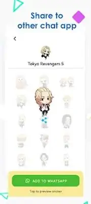 Download Hack Tokyo Revengers Stickers [Premium MOD] for Android ver. 1.2