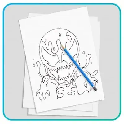 Download Hack How To Draw Superhero Venom MOD APK? ver. 1.0
