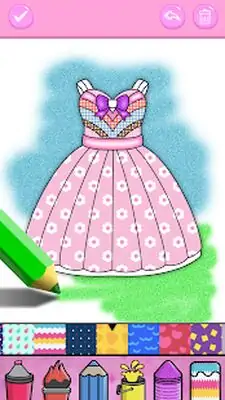 Download Hack Glitter Dresses Coloring Book [Premium MOD] for Android ver. 8.0