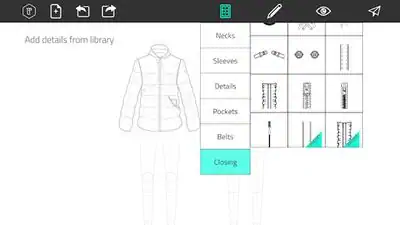 Download Hack Fashion Design Flat Sketch [Premium MOD] for Android ver. 1.0