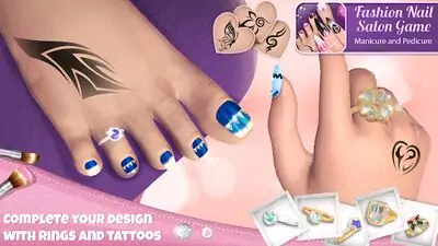 Download Hack Fashion Nail Salon Game: Manicure and Pedicure App MOD APK? ver. 3.0.2