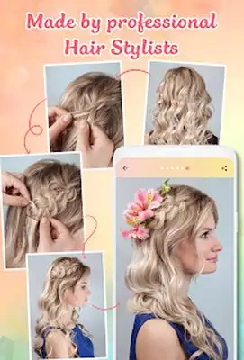 Download Hack Hairstyle app: Hairstyles step by step for girls MOD APK? ver. 2.2.7