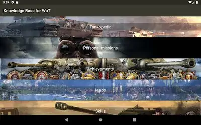 Download Hack Knowledge Base for WoT [Premium MOD] for Android ver. 10.6.0