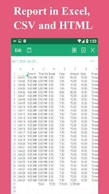 Download Hack Timesheet [Premium MOD] for Android ver. 11.2.7-inApp