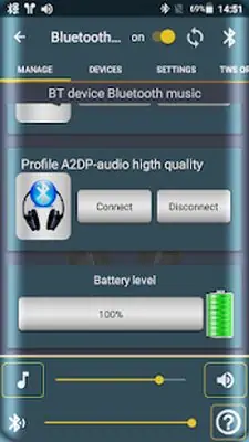 Download Hack Bluetooth Audio Widget Battery MOD APK? ver. 3.0