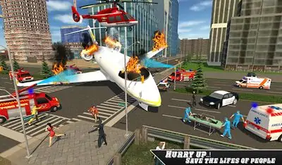 Download Hack Airplane Fire Fighter Ambulance Rescue Simulator MOD APK? ver. 1.2
