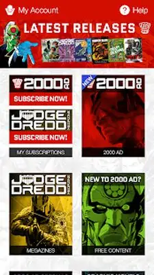 Download Hack 2000 AD Comics and Judge Dredd [Premium MOD] for Android ver. 4.8.9