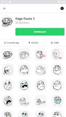 Download Hack Funny Memes Stickers For WhatsApp [Premium MOD] for Android ver. 3.4