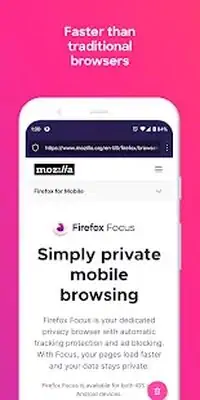 Download Hack Firefox Focus: No Fuss Browser MOD APK? ver. 97.2.0