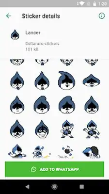 Download Hack UNDERTALE and DELTARUNE stickers for WhatsApp [Premium MOD] for Android ver. 1.2