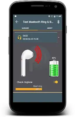 Download Hack Bluetooth check ringtone & show battery level MOD APK? ver. 2.2