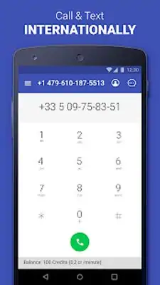 Download Hack Second Phone Number: private texting & calling app [Premium MOD] for Android ver. 1.8.0