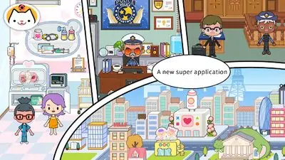 Download Hack Miga Town: My World [Premium MOD] for Android ver. 1.37