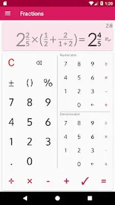 Download Hack Fractions: calculate & compare [Premium MOD] for Android ver. 2.28