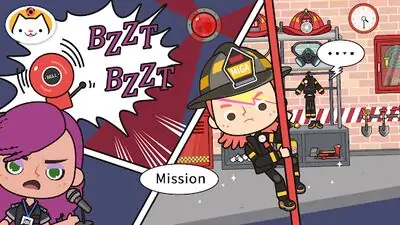 Download Hack Miga Town: My Fire Station [Premium MOD] for Android ver. 1.3