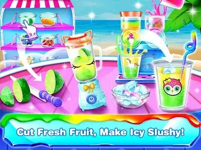 Download Hack Rainbow Slushy Maker – Slushie Ice Candy Bars MOD APK? ver. 2.1