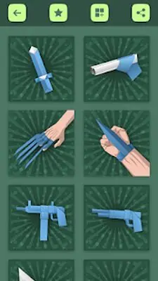 Download Hack Origami Weapons Instructions: Paper Guns & Swords MOD APK? ver. 1.8