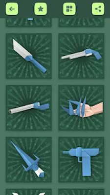 Download Hack Origami Weapons Instructions: Paper Guns & Swords MOD APK? ver. 1.8