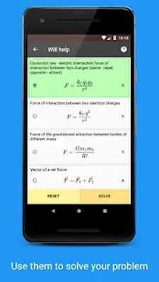 Download Hack Betaphysics — physics solver and formulas helper [Premium MOD] for Android ver. 1.4.0