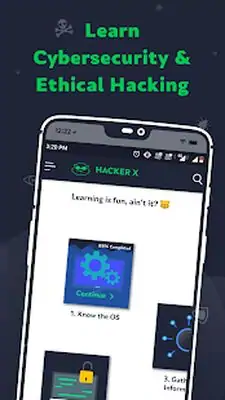 Download Hack Learn Ethical Hacking: HackerX MOD APK? ver. hackerx_1.1.8
