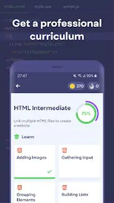 Download Hack Mimo: Learn coding in HTML, JavaScript, Python [Premium MOD] for Android ver. 3.70.1
