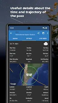 Download Hack ISS Detector Satellite Tracker [Premium MOD] for Android ver. 2.04.43