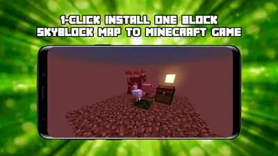 Download Hack One Block Map for MCPE [Premium MOD] for Android ver. 1.0.2