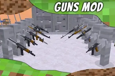 Download Hack Mod Guns for MCPE. Weapons mods and addons. MOD APK? ver. 2.0