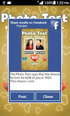 Download Hack Photo Love Test for Fun MOD APK? ver. 1.0