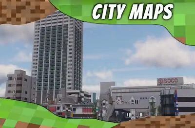 Download Hack City maps for MCPE. Modern city map. MOD APK? ver. 2.0